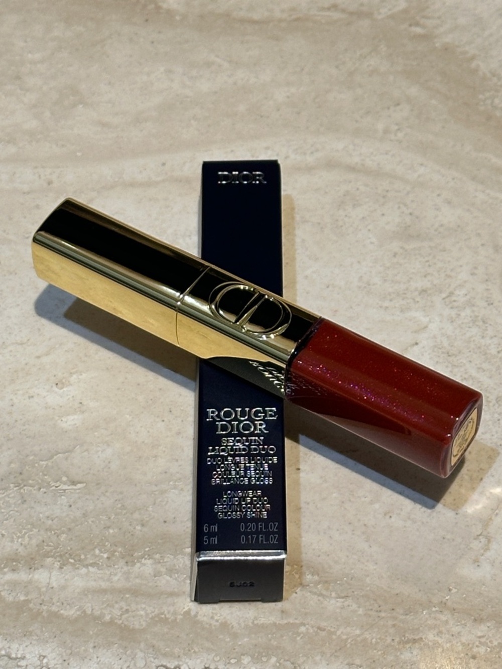 Dior Rouge Dior Sequin Liquid Duo - 881 Carousel Holiday 2025 - Limited Edition